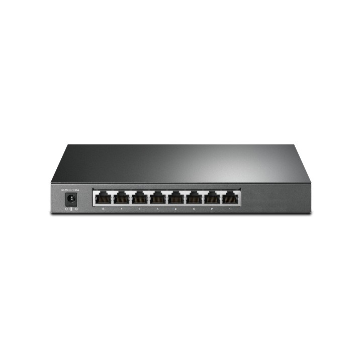 Switch TP-Link 8xRJ45 GbE PoE+ Rack Negro (TL-SG2008P)