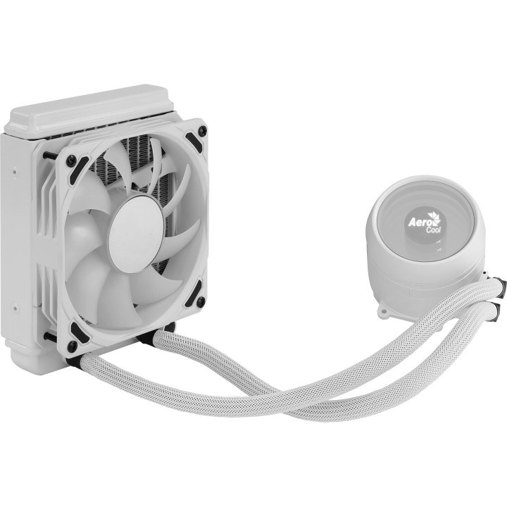 Ref. Líq. CPU AEROCOOL 120mm RGB Blanca (MIRAGEL120W)