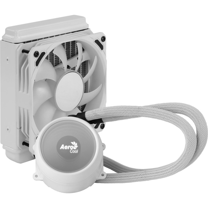 Ref. Líq. CPU AEROCOOL 120mm RGB Blanca (MIRAGEL120W)