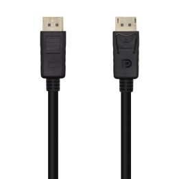 Cable AISENS DP 1.2/M a DP 1.2/M 1m Negro (A124-0455)