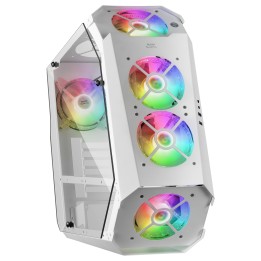 Caja Mars Gaming Premium ARGB ATX mATX Blanca (MC51W)