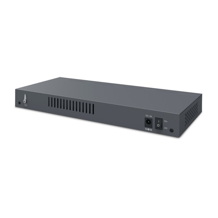 Switch EnGenius 8p 10/100/1000 PoE Negro (ECS1008P)