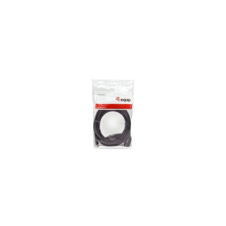 Cable EQUIP USB-A/M a USB-A/H 10m Negro (EQ133347)