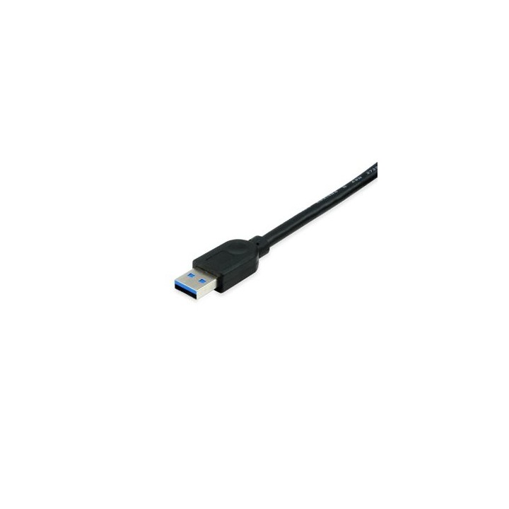 Cable EQUIP USB-A/M a USB-A/H 10m Negro (EQ133347)