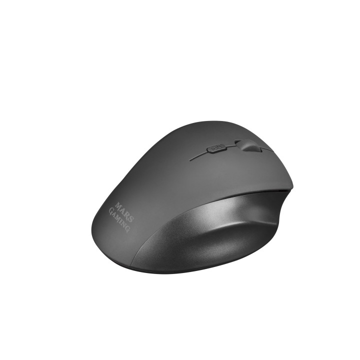 Ratón Mars Gaming Mecánico RF 3200dpi Negro (MMWERGO)