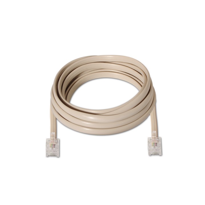 Cable de Teléfono AISENS RJ11 3m Beige (A143-0318)
