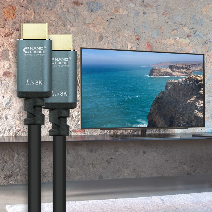 Nanocable HDMI A/M a HDMI A/M 2m Negro (10.15.8002)