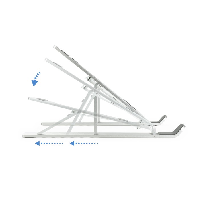 Soporte Elevador TooQ 11-15" 5Kg Plata (TQLRS0033-AL)