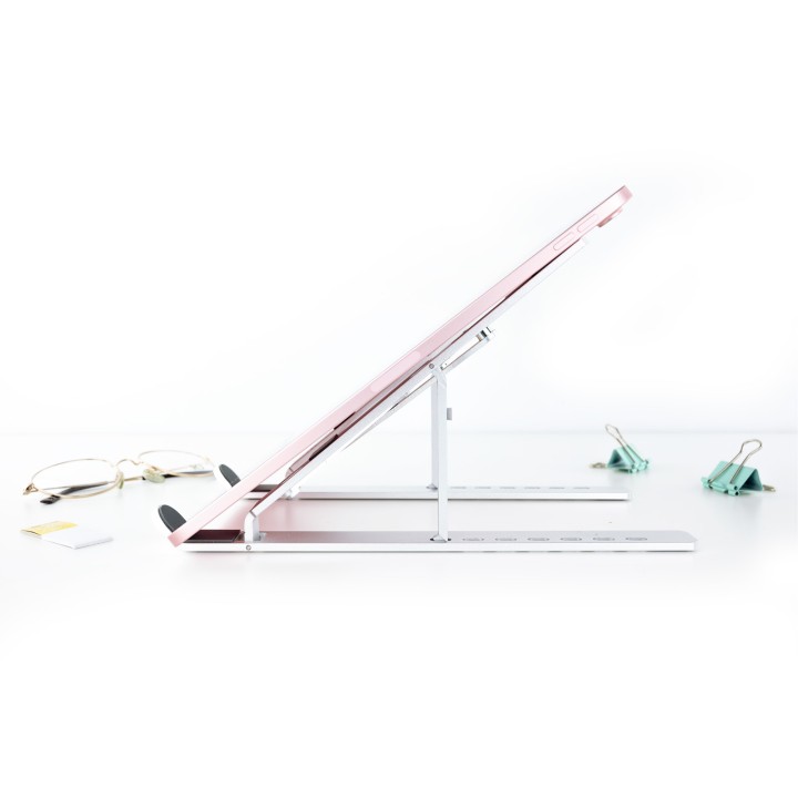 Soporte Elevador TooQ 11-15" 5Kg Plata (TQLRS0033-AL)