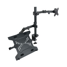 Soporte de Mesa TooQ 13"-32" Gira/Inclina (DB1200TN-B)
