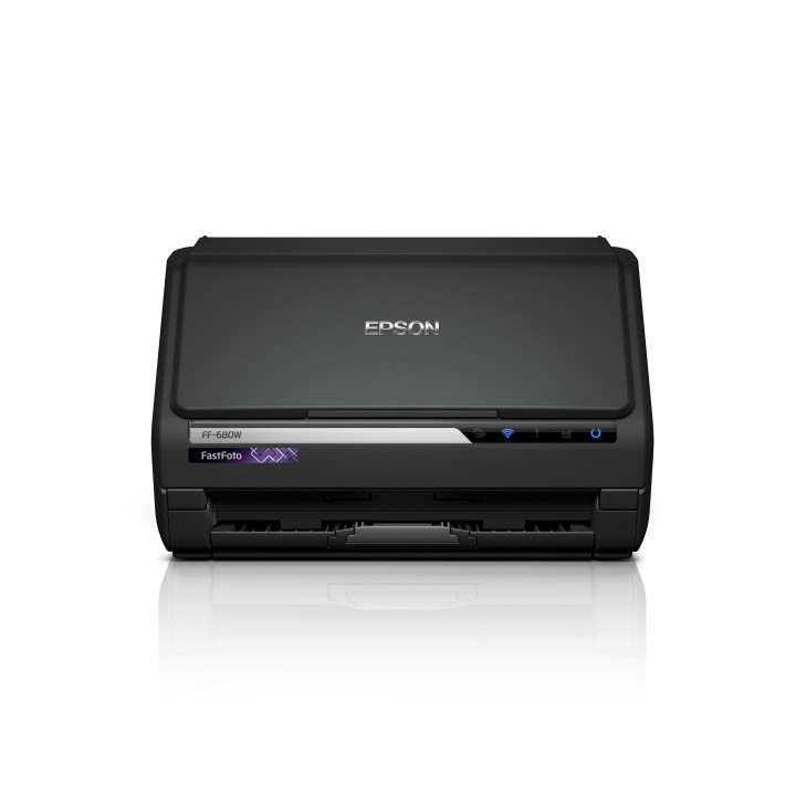 Escáner Epson FastFoto FF-680W A4 Negro (B11B237401)
