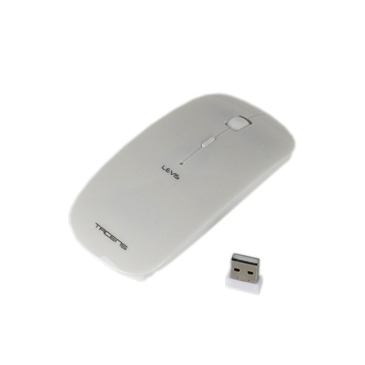 T+Ratón TACENS Levis RF BT Óptico Blanco(6LEVISCOMBOV2)