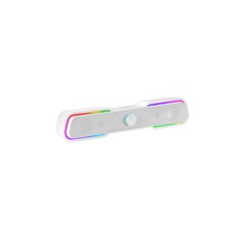 Barra de Sonido Mars Gaming 2.0 BT RGB Blanco (MSBXW)