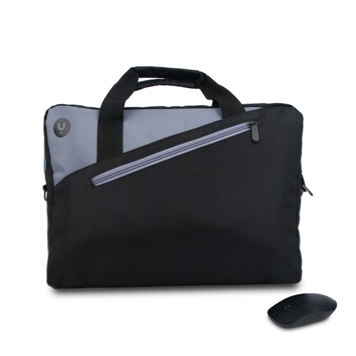 Maletín+Ratón NGS Monray 15.6" Negro (MASTERKITBLACK)