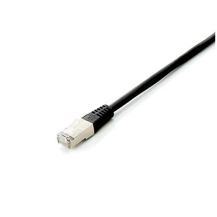 Latiguillo EQUIP Cat.6a S/FTP 3m Negro (EQ605692)