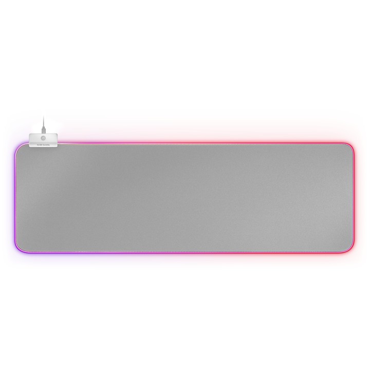 Alfombrilla Mars Gaming XXL RGB 2xUSB Plata (MMPRGB2S)