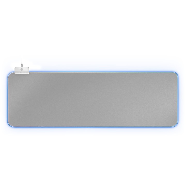 Alfombrilla Mars Gaming XXL RGB 2xUSB Plata (MMPRGB2S)