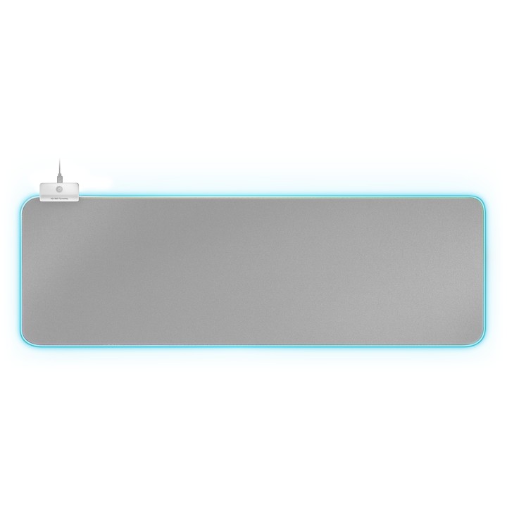 Alfombrilla Mars Gaming XXL RGB 2xUSB Plata (MMPRGB2S)