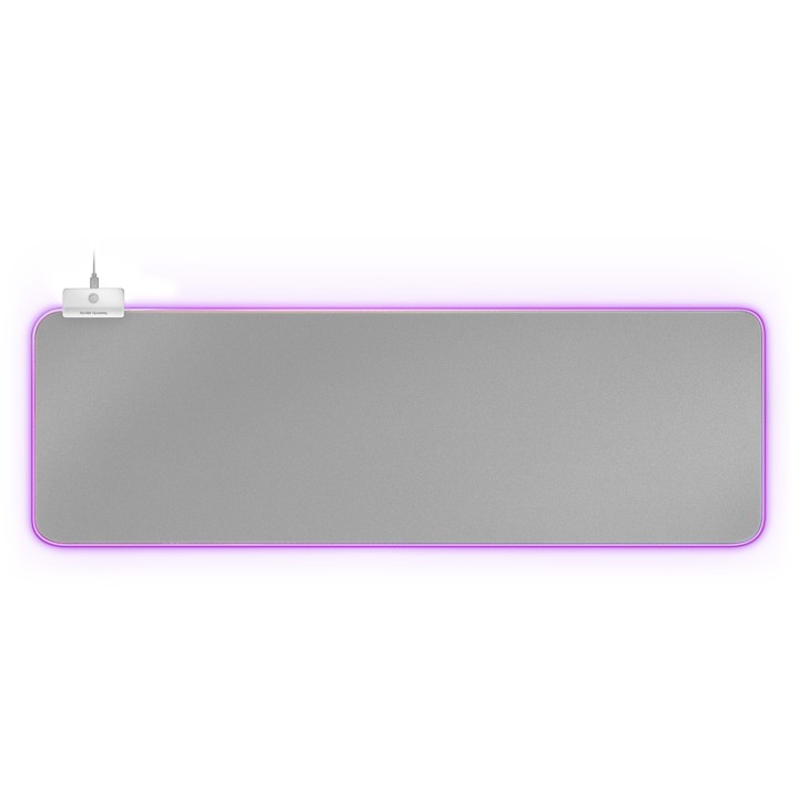 Alfombrilla Mars Gaming XXL RGB 2xUSB Plata (MMPRGB2S)