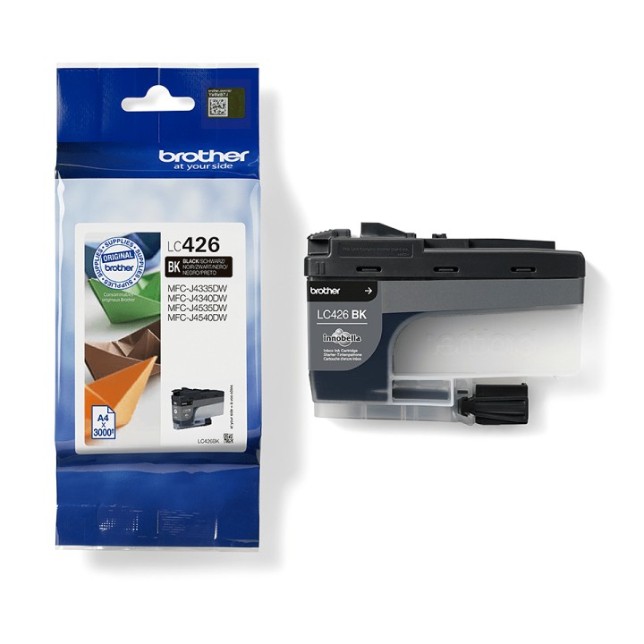 Tinta BROTHER Negro 3000 páginas (LC426BK)