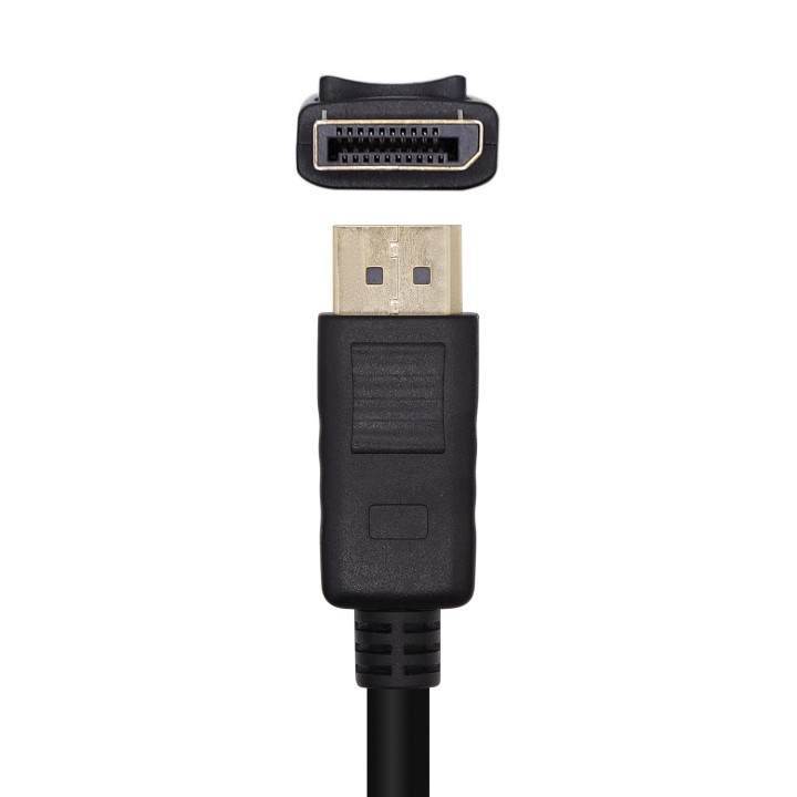 Cable AISENS DP 1.2/M a DP 1.2/M 1m Negro (A124-0455)