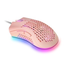 Ratón Mars Gaming Óptico RGB USB 32000dpi Rosa (MMEXP)