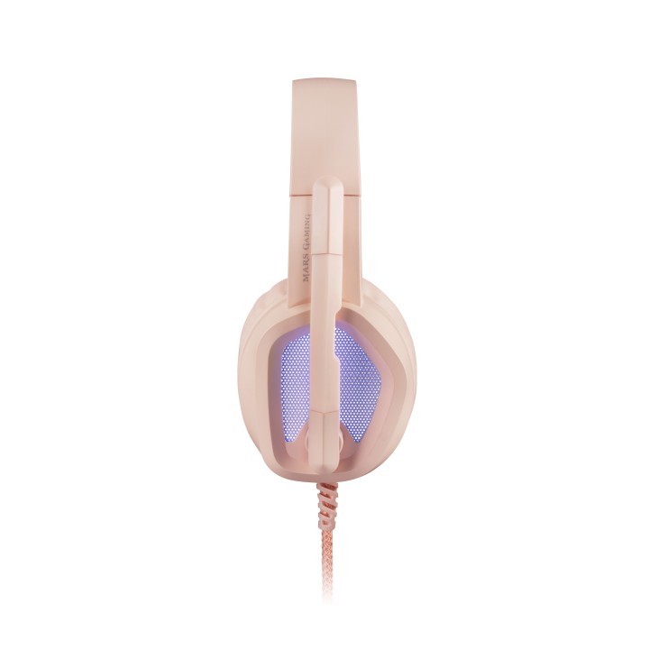 Auric+Micro Mars Gaming RGB 3.5mm USB-A Rosa (MH320P)