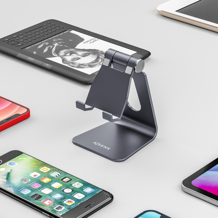 Soporte AISENS Smartphone/Tablet 1 Pivote (MS1PM-083)