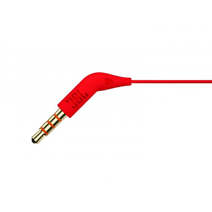 Auriculares JBL Intraurales 3.5mm Rojos (T110RED)