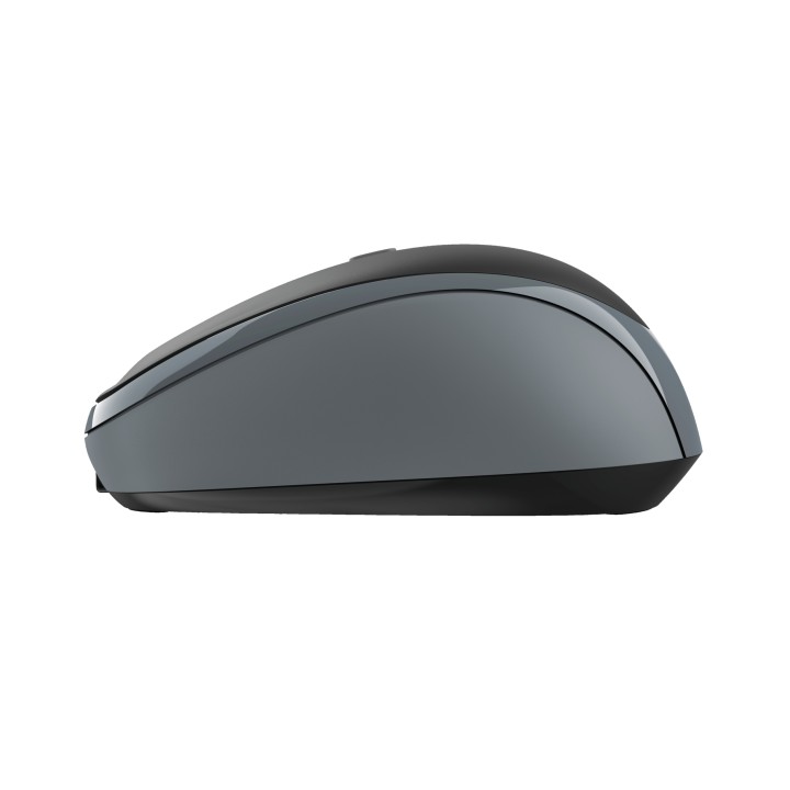 Ratón Trust Yvi Óptico RF 1600dpi Negro/Gris (24077)