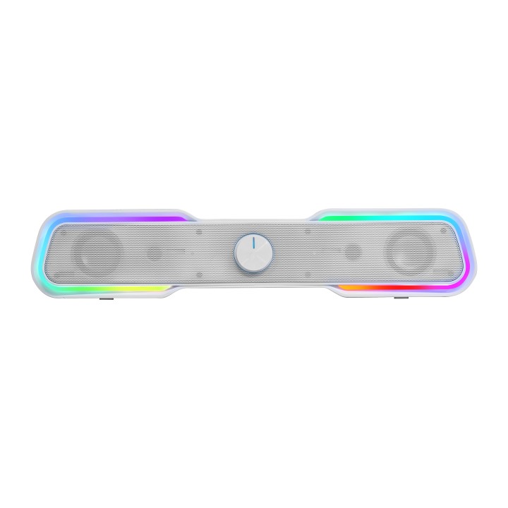 Barra de Sonido Mars Gaming 2.0 BT RGB Blanco (MSBXW)