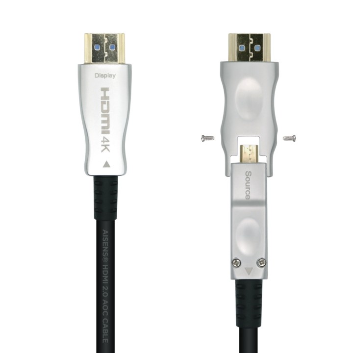 Cable AISENS HDMI A/M a HDMI D/M 50m Negro (A148-0514)