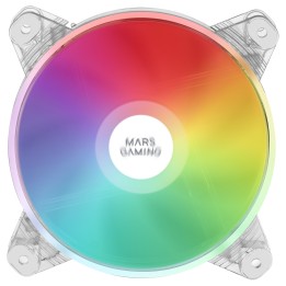 Ventilador Mars Gaming 120mm RGB Transparente (MFD)