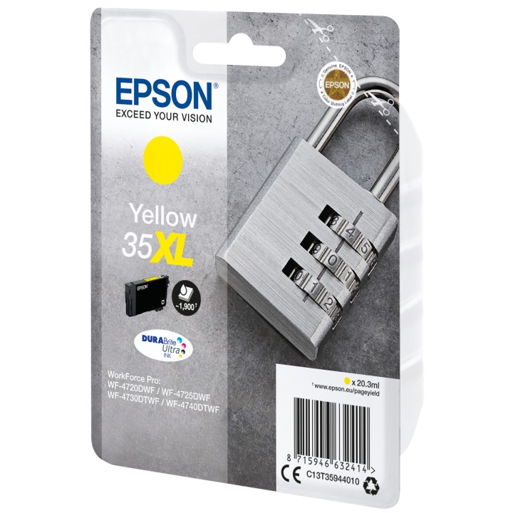 Tinta Epson 35XL Amarillo 20.3ml (C13T35944010)