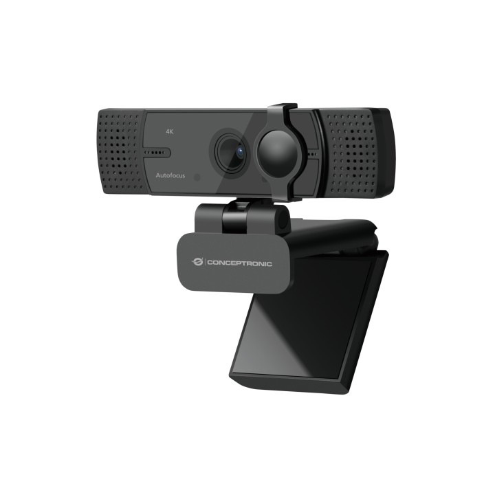 WebCam CONCEPTRONIC 4K USB Micrófono Negra (AMDIS07B)