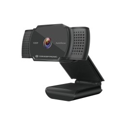 WebCam CONCEPTRONIC 2K FHD Micrófono Negra (AMDIS06B)