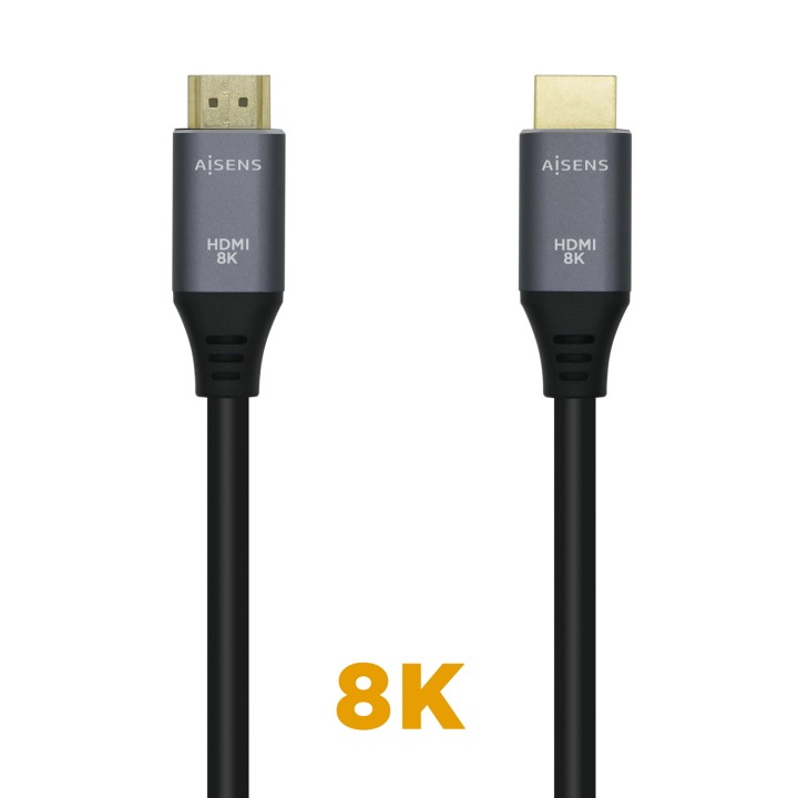 Cable AISENS HDMI/M a HDMI/M 3m Gris/Negro (A150-0429)