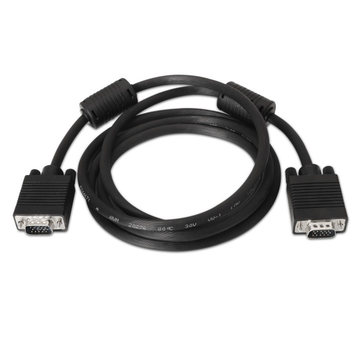 Cable AISENS VGA/M a VGA/M 6m Negro (A113-0073)