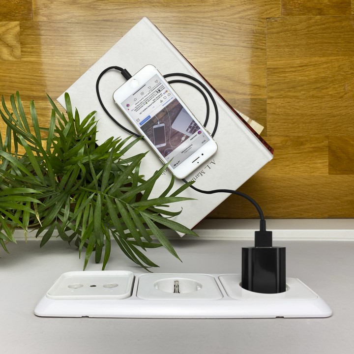 Cargador de Pared Nanocable 1xUSB-A Negro (10.10.2002)