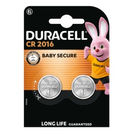 Pack 2 Pilas de Botón Duracell Litio 3V (DL2016B2)