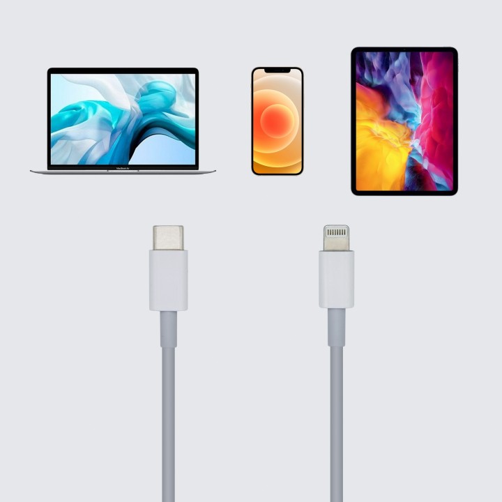 Cable AISENS Lightning/M a USB-C 2.0/M 20cm (A102-0441)