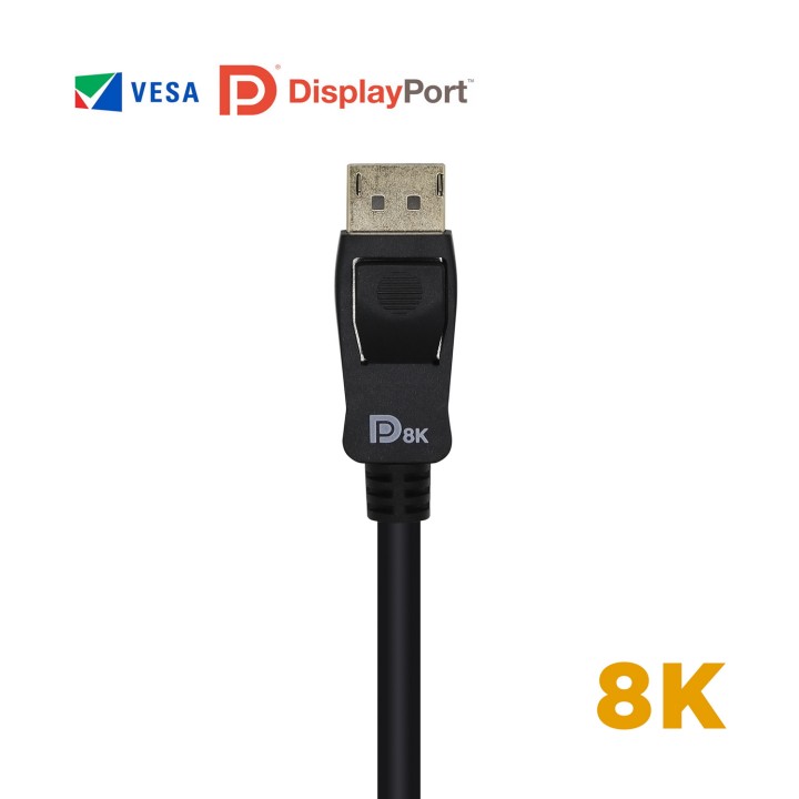 Cable AISENS DP/M a DP/M 1m Negro (A149-0431)