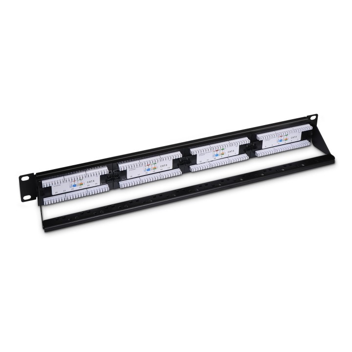 Panel AISENS 24P RJ45 CAT6 UTP 19" 1U (A141-0308)