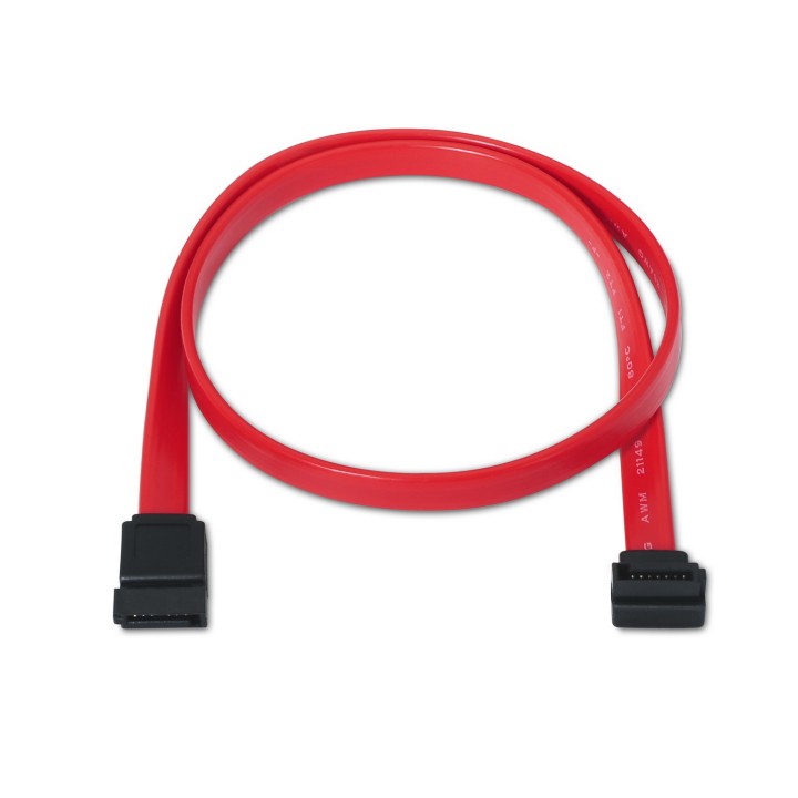 Cable AISENS SATA3 (7-pin) 0.5m Negro/Rojo (A130-0155)