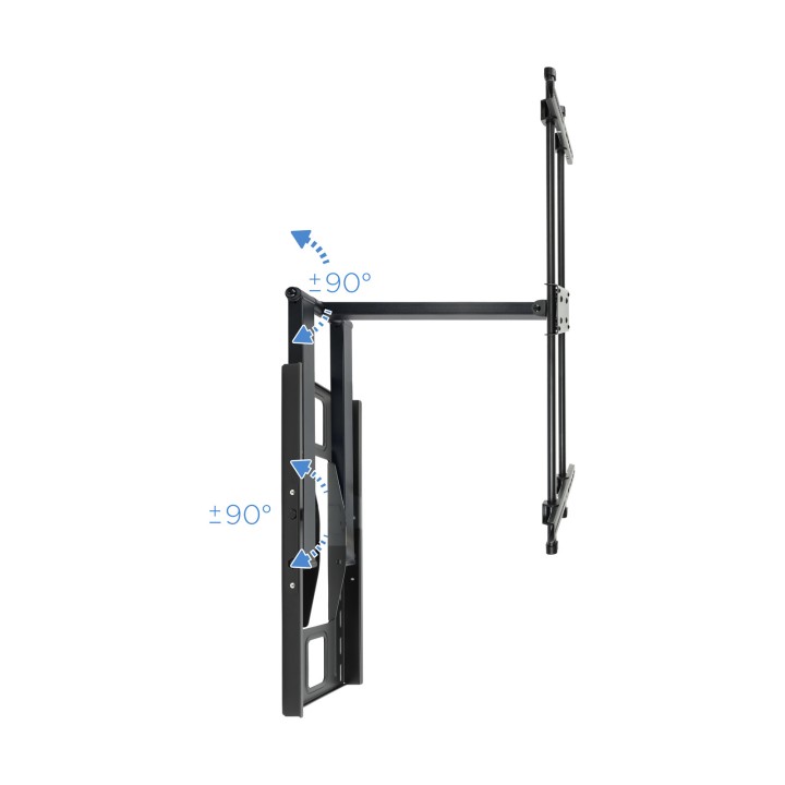 Soporte Pared TOOQ 43"-80" Gira/Inclina (LP4380XL-B)