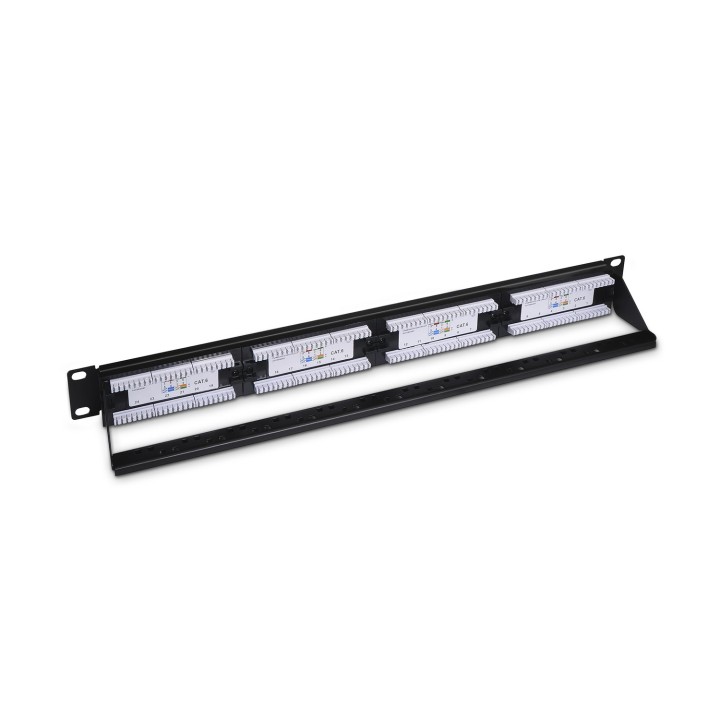 Pach Panel AISENS 24p RJ45 Cat6 UTP 19" 1U (A141-0509)