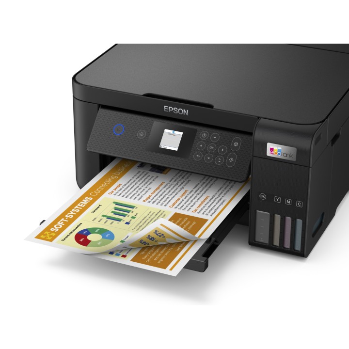 Multif Epson EcoTank ET-2850 A4 Color Negra(C11CJ63405)