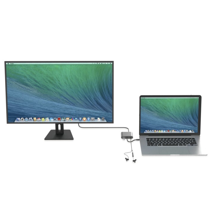 Adaptador CONCEPTRONIC 4en1 USB-C Negro (DONN09B)