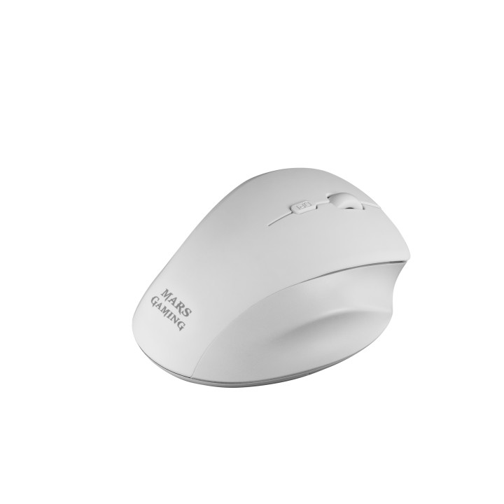 Ratón Mars Gaming Wireless 3200dpi Blanco (MMWERGOW)