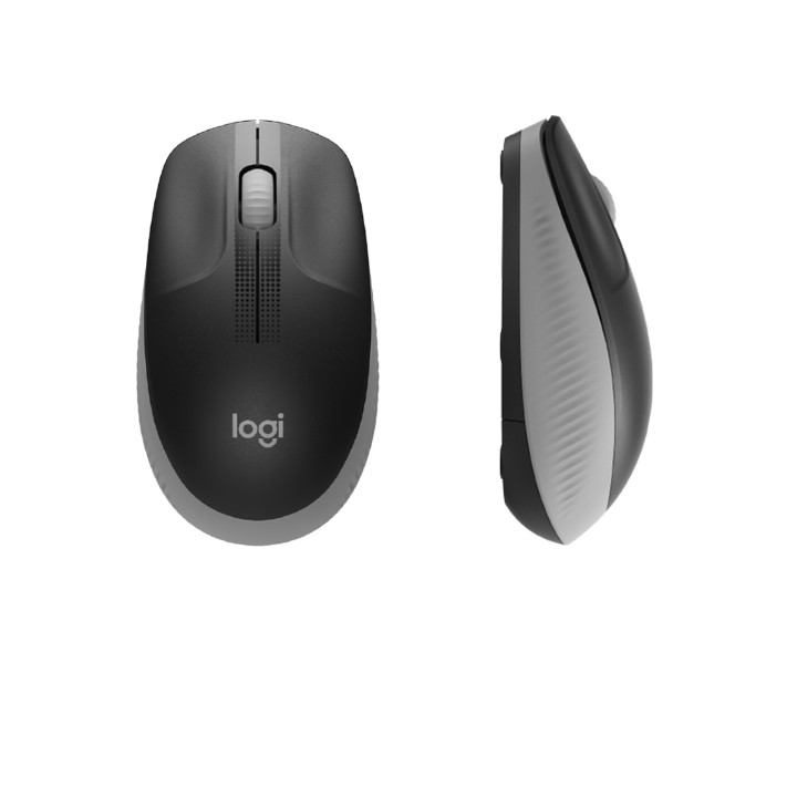 Ratón LOGITECH M190 Óptico RF 1000dpi Gris (910-005906)